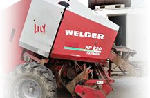 Implements Baler Welger Round Baler